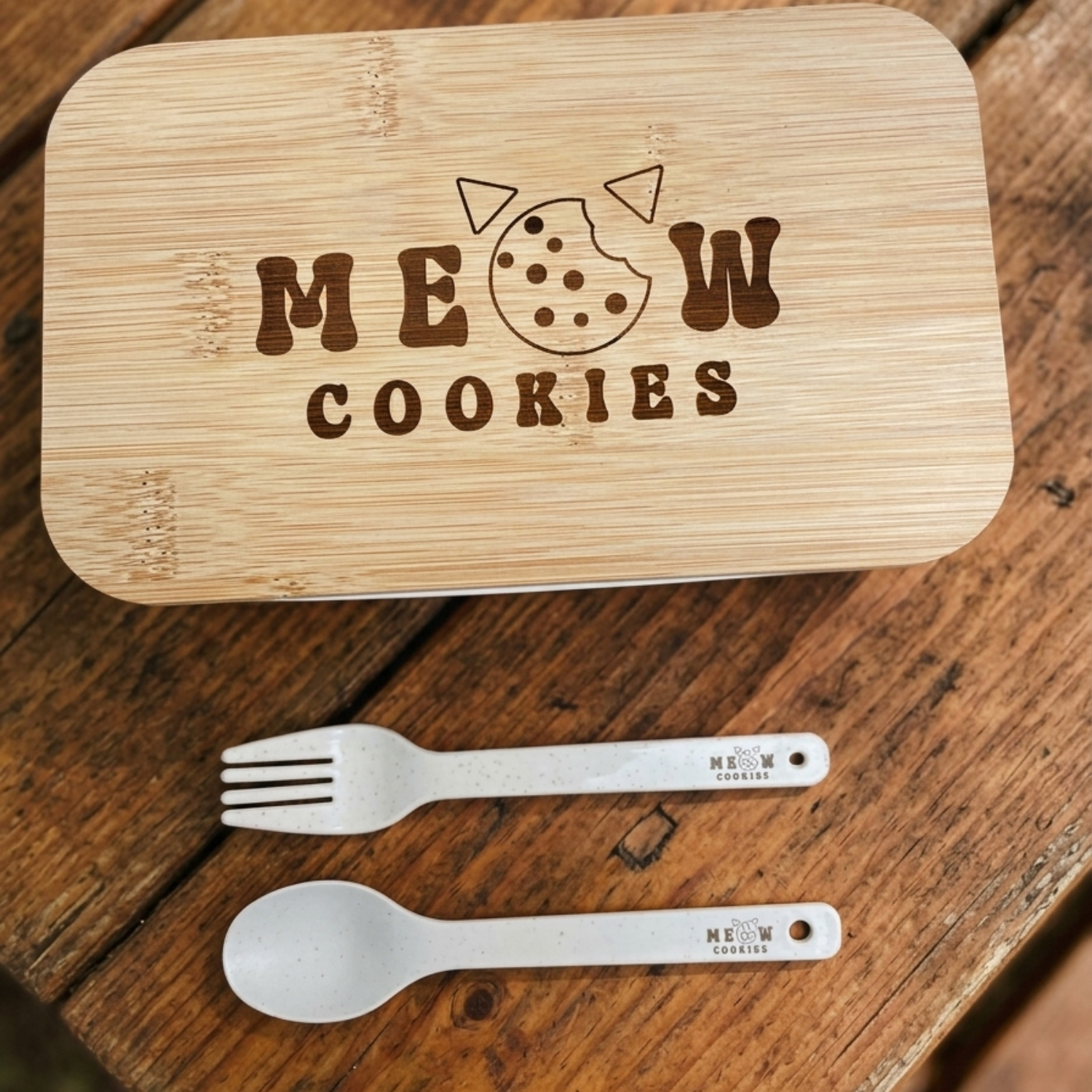 Wooden Personalised Bento