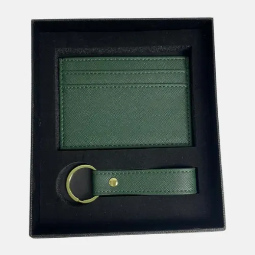 PREMIUM CARD HOLDER & KEYCHAIN GIFT SET